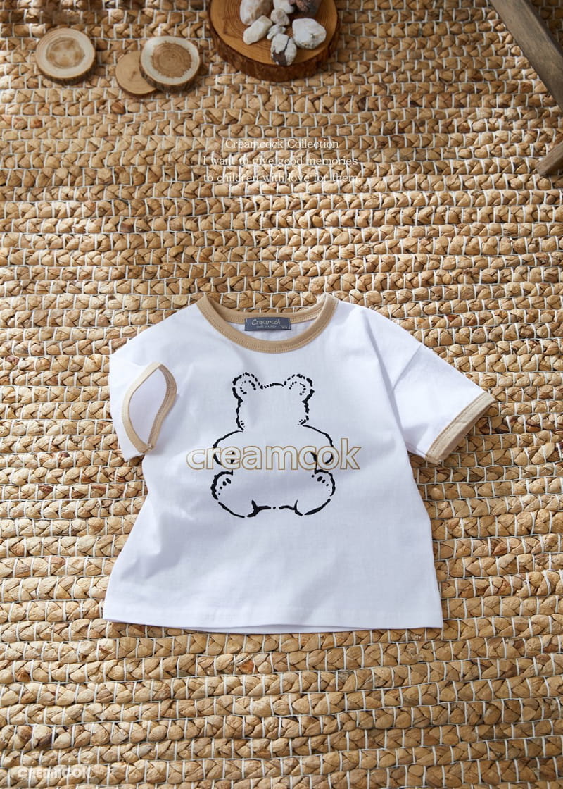 Creamcok - Korean Children Fashion - #childofig - Cok Bear Tee - 8