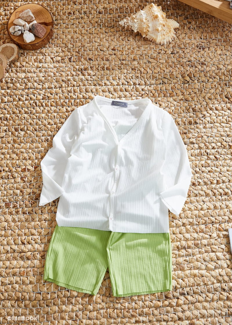 Creamcok - Korean Children Fashion - #discoveringself - Solsol Pleats Cardigan - 8