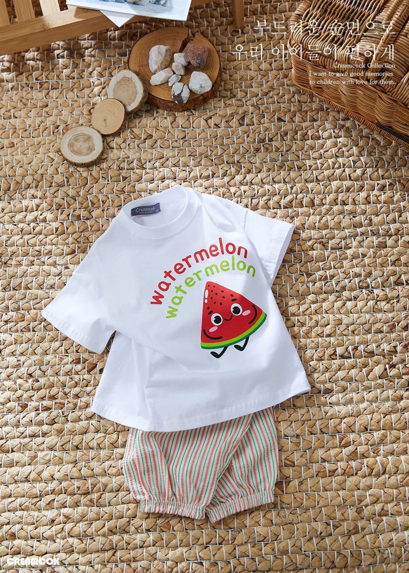 Creamcok - Korean Children Fashion - #magicofchildhood - Yam Yam Fruit Tee - 4