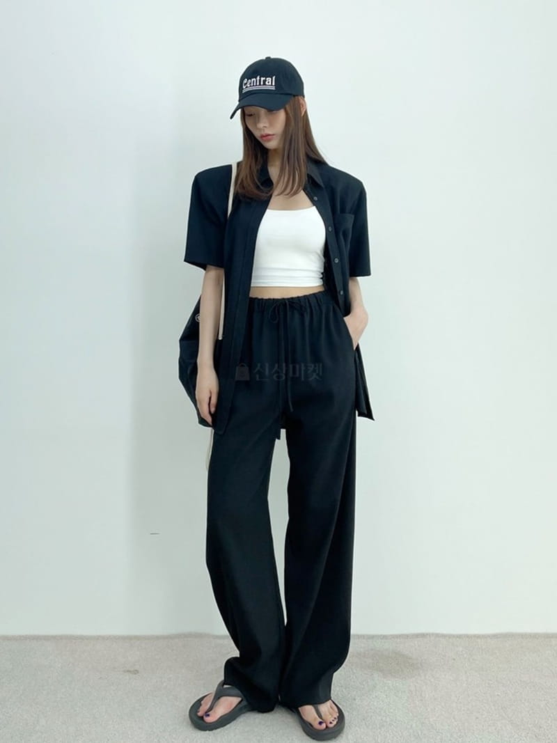 D2 - Korean Women Fashion - #momslook - Crape Pants - 2