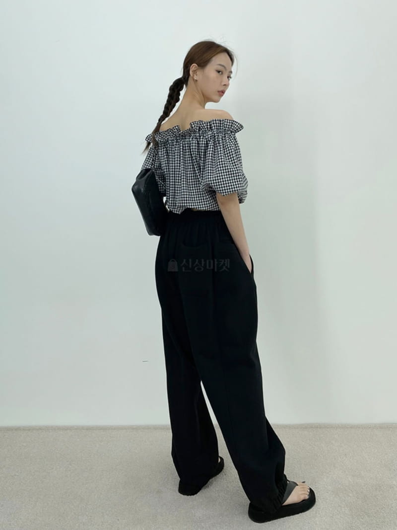 D2 - Korean Women Fashion - #momslook - Check Blouse - 8