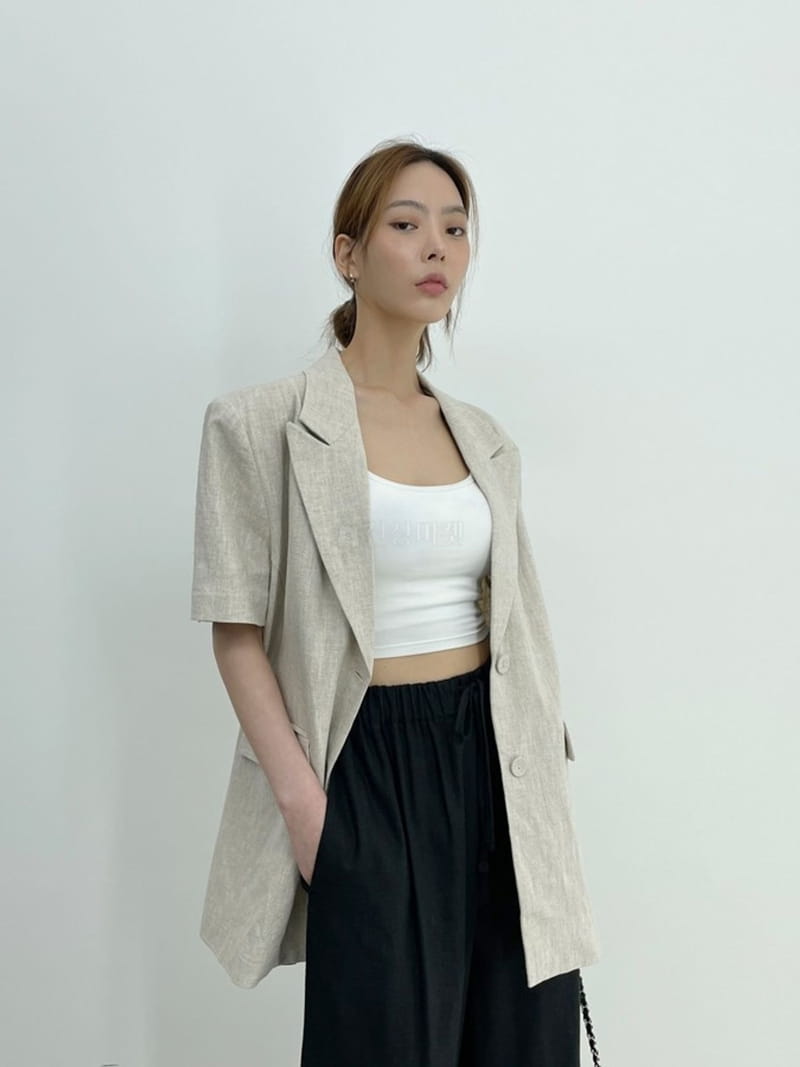 D2 - Korean Women Fashion - #momslook - Back Jacket - 6