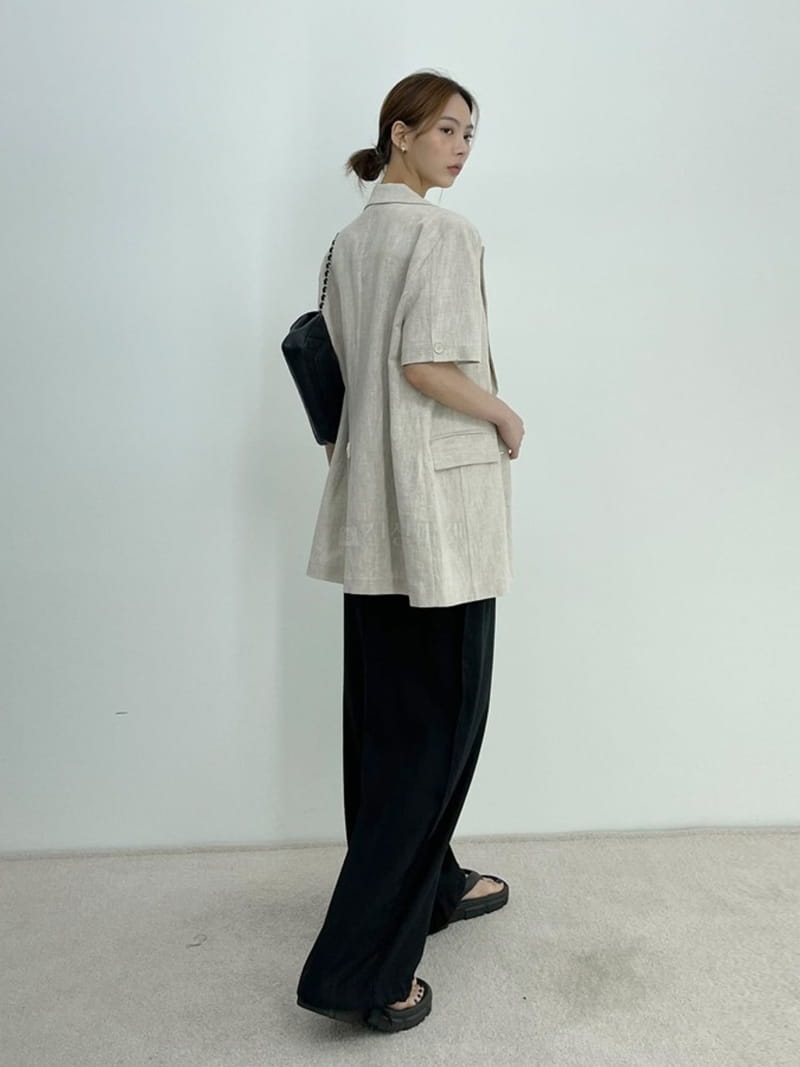 D2 - Korean Women Fashion - #momslook - Back Jacket - 8