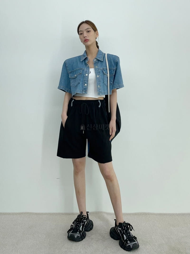 D2 - Korean Women Fashion - #momslook - Mate Shorts - 5