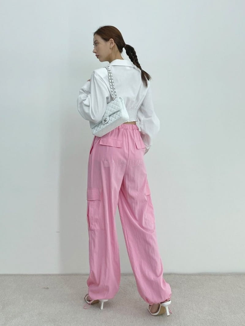 D2 - Korean Women Fashion - #momslook - Glem Cargo Pants - 3