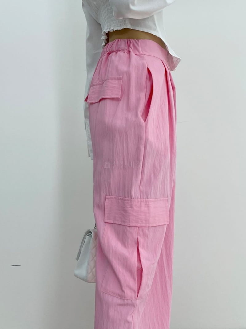 D2 - Korean Women Fashion - #momslook - Glem Cargo Pants - 4