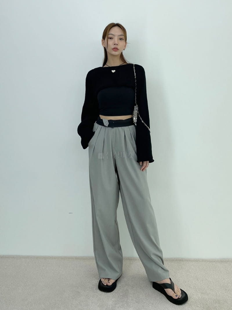 D2 - Korean Women Fashion - #momslook - TB Pants - 3
