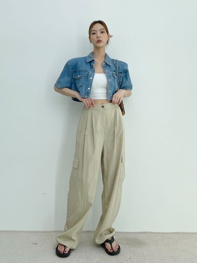 D2 - Korean Women Fashion - #romanticstyle - Glem Cargo Pants - 10