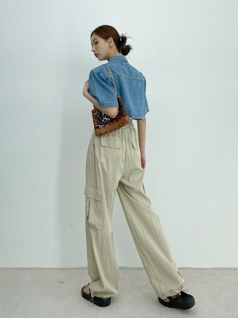 D2 - Korean Women Fashion - #shopsmall - Glem Cargo Pants - 11