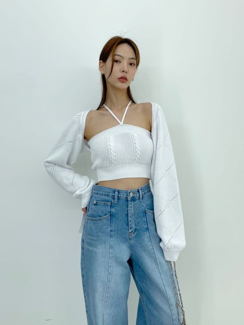 D2 - Korean Women Fashion - #thatsdarling - Pocket Slit Jeans - 3