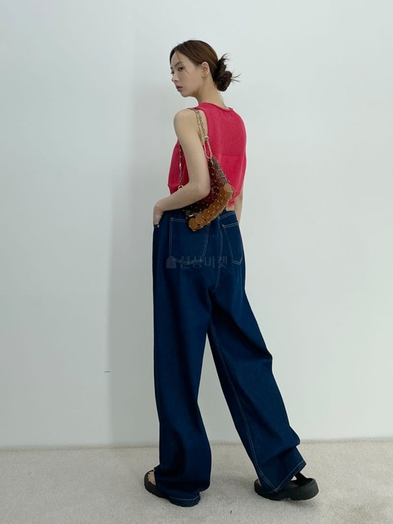 D2 - Korean Women Fashion - #vintagekidsstyle - Diff V Vest - 9