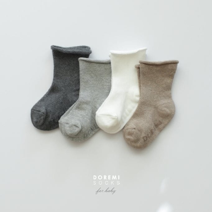 Doremi Socks - Korean Children Fashion - #Kfashion4kids - Mesh Socks Set - 3
