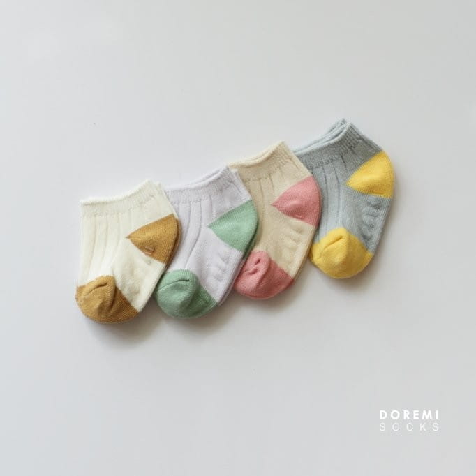 Doremi Socks - Korean Children Fashion - #kidsstore - Ppuyo Socks Set - 3