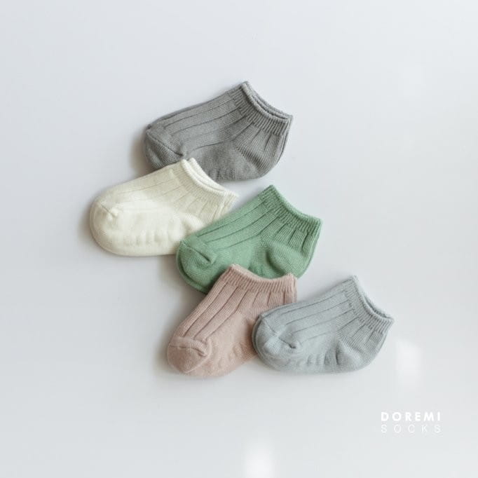Doremi Socks - Korean Children Fashion - #kidsstore - Vnilla Socks Set - 2