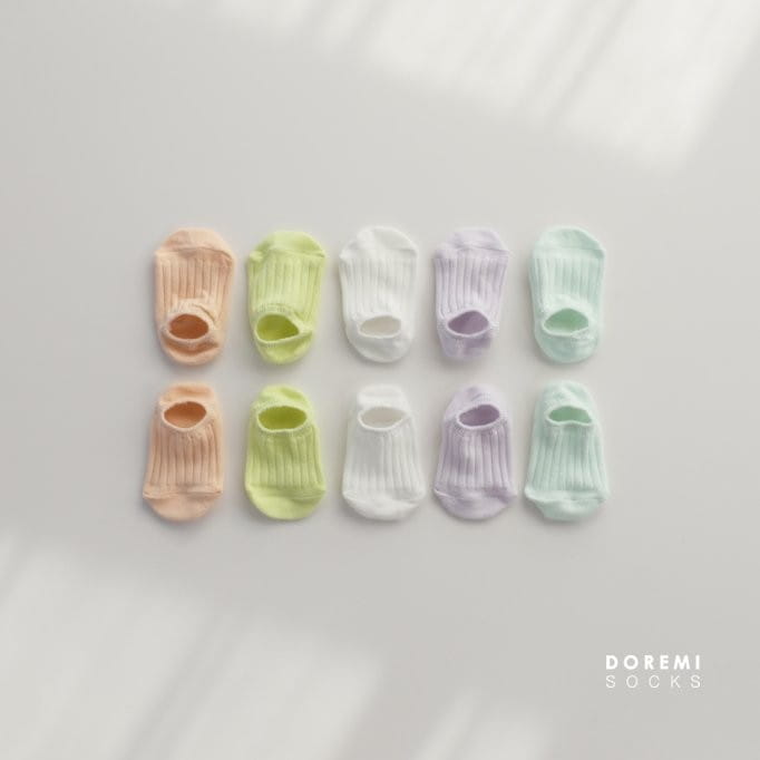 Doremi Socks - Korean Children Fashion - #littlefashionista - Pastel Socks Set