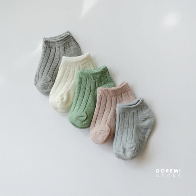 Doremi Socks - Korean Children Fashion - #littlefashionista - Vnilla Socks Set - 5