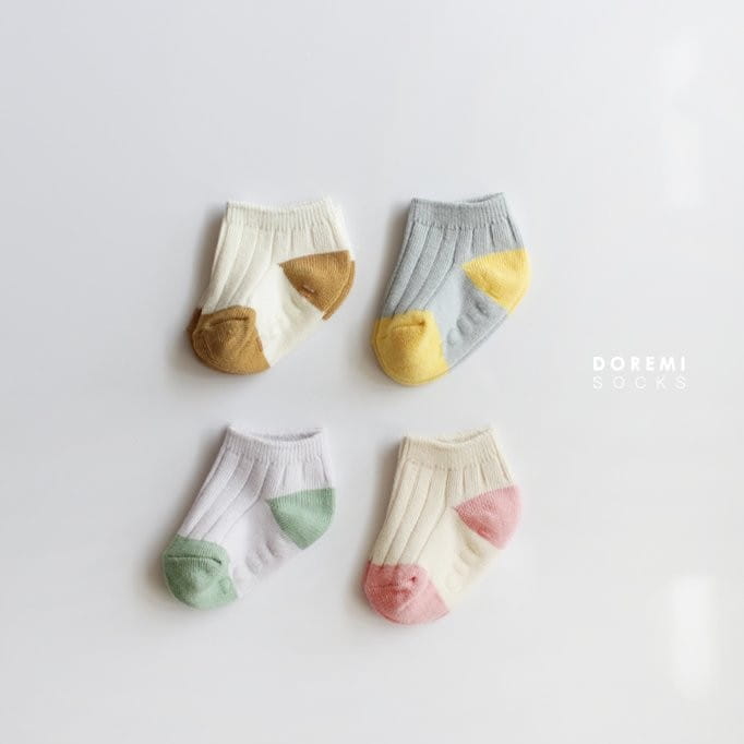 Doremi Socks - Korean Children Fashion - #magicofchildhood - Ppuyo Socks Set - 7