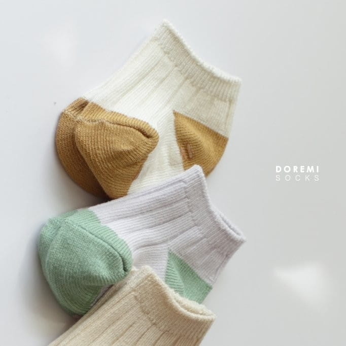 Doremi Socks - Korean Children Fashion - #minifashionista - Ppuyo Socks Set - 8