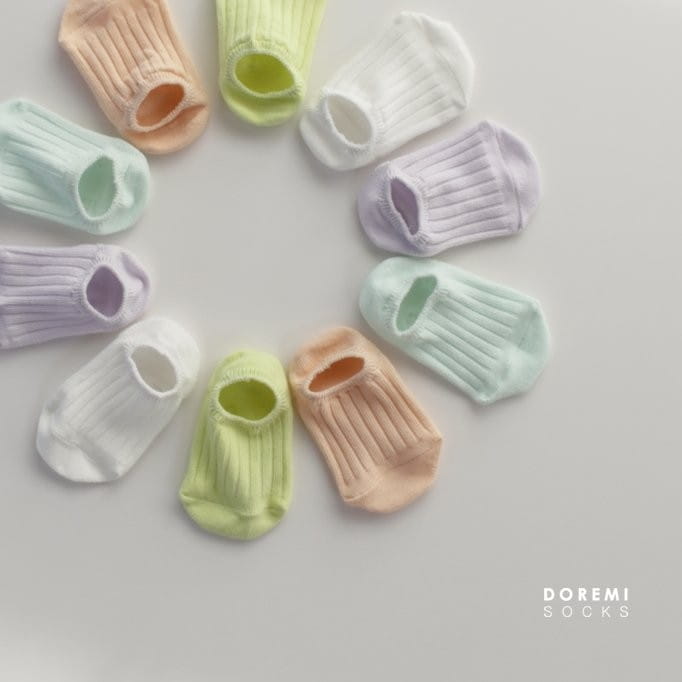 Doremi Socks - Korean Children Fashion - #minifashionista - Pastel Socks Set - 4