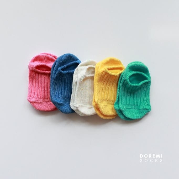 Doremi Socks - Korean Children Fashion - #stylishchildhood - Vivid Socks Set - 5