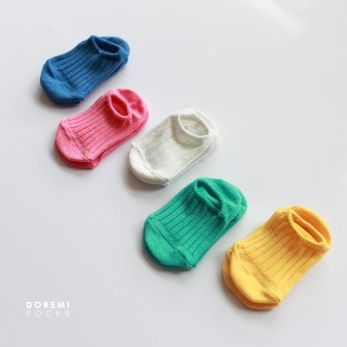Doremi Socks - Korean Children Fashion - #todddlerfashion - Vivid Socks Set - 3