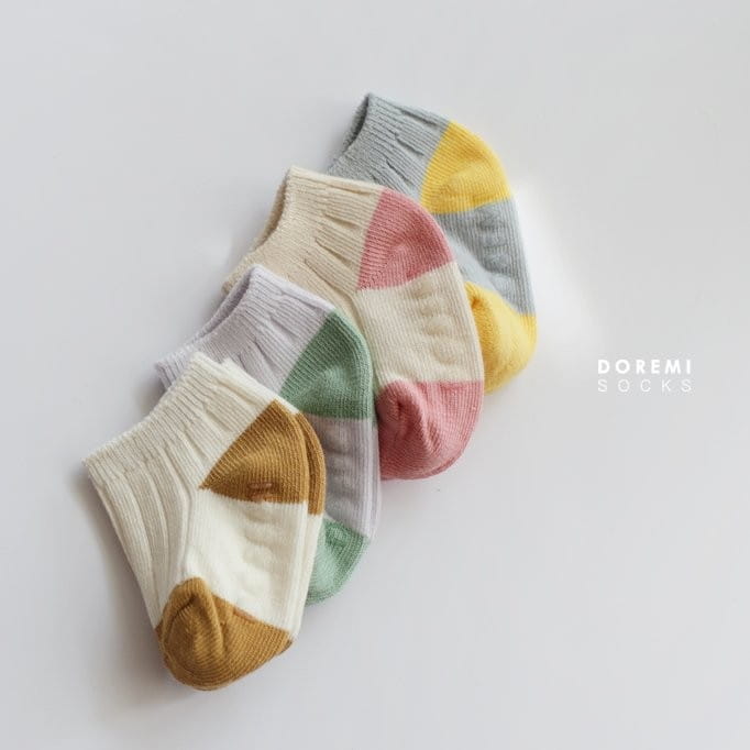 Doremi Socks - Korean Children Fashion - #todddlerfashion - Ppuyo Socks Set - 10
