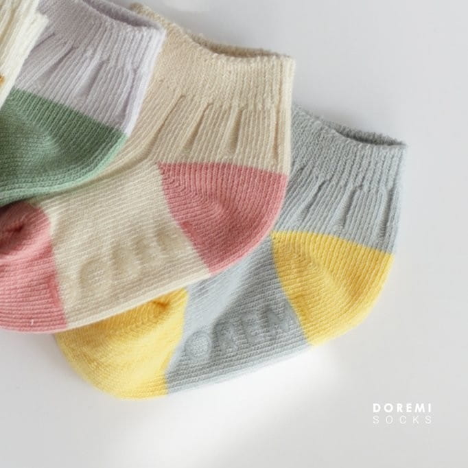 Doremi Socks - Korean Children Fashion - #toddlerclothing - Ppuyo Socks Set - 11