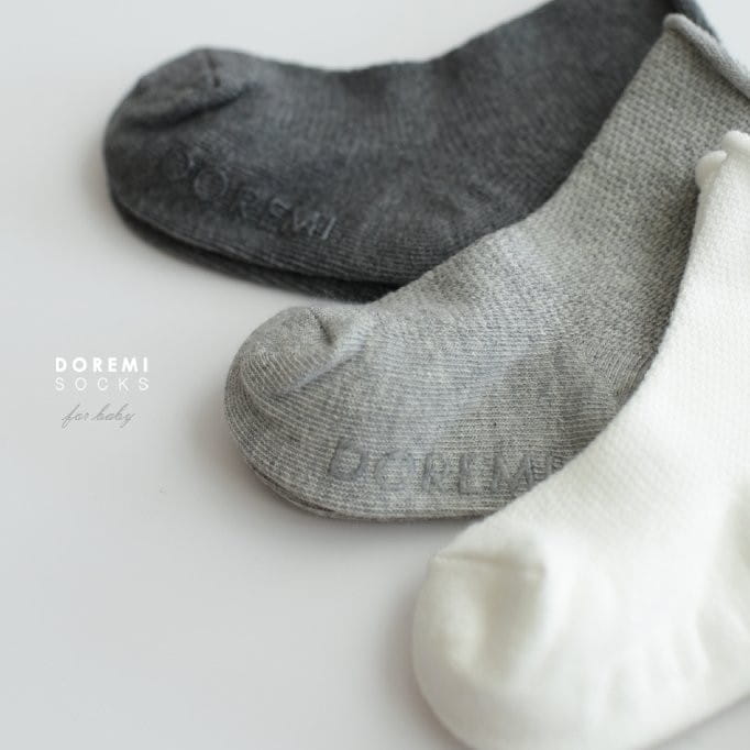 Doremi Socks - Korean Children Fashion - #toddlerclothing - Mesh Socks Set - 9