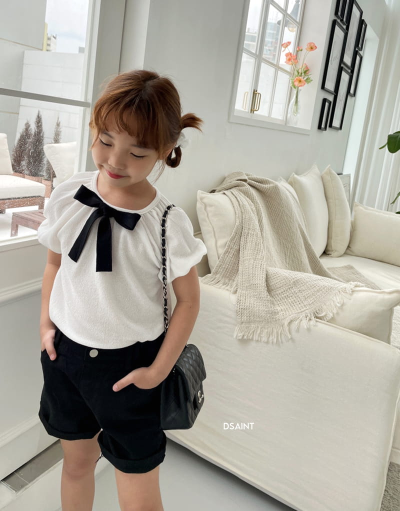 Dsaint - Korean Children Fashion - #Kfashion4kids - Pretty Ribbon Tee - 7