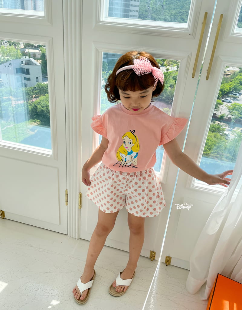 Dsaint - Korean Children Fashion - #littlefashionista - Sharring Dot Alice Top Bottom Set - 9