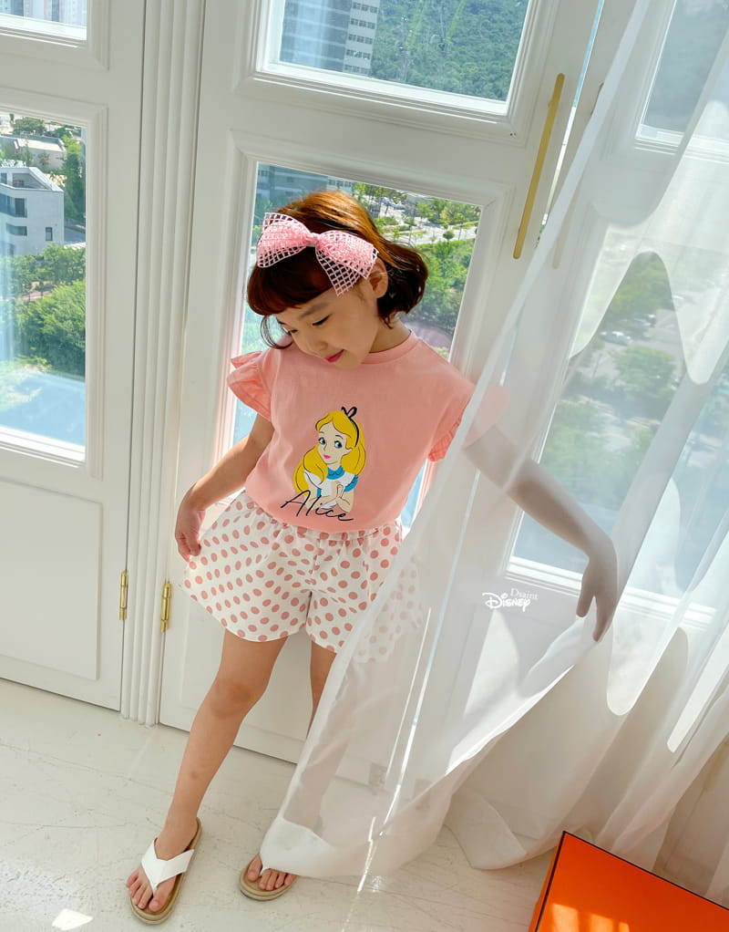 Dsaint - Korean Children Fashion - #magicofchildhood - Sharring Dot Alice Top Bottom Set - 10