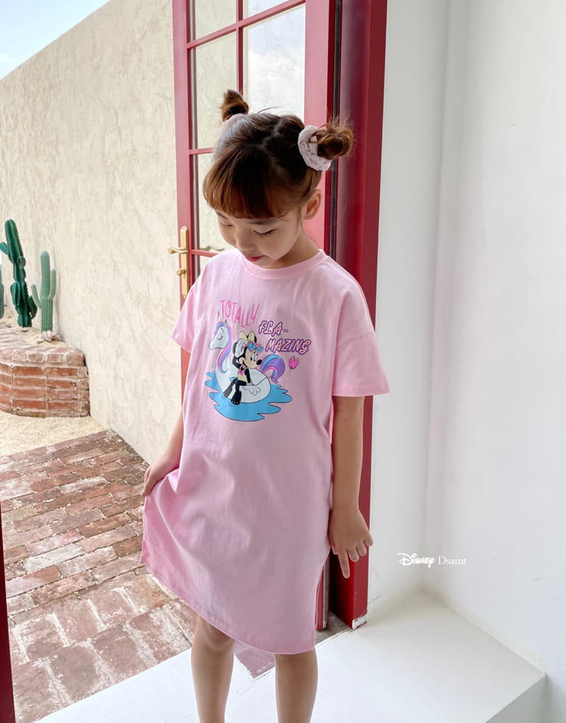 Dsaint - Korean Children Fashion - #minifashionista - Unicorn Slit Mini One-piece - 7