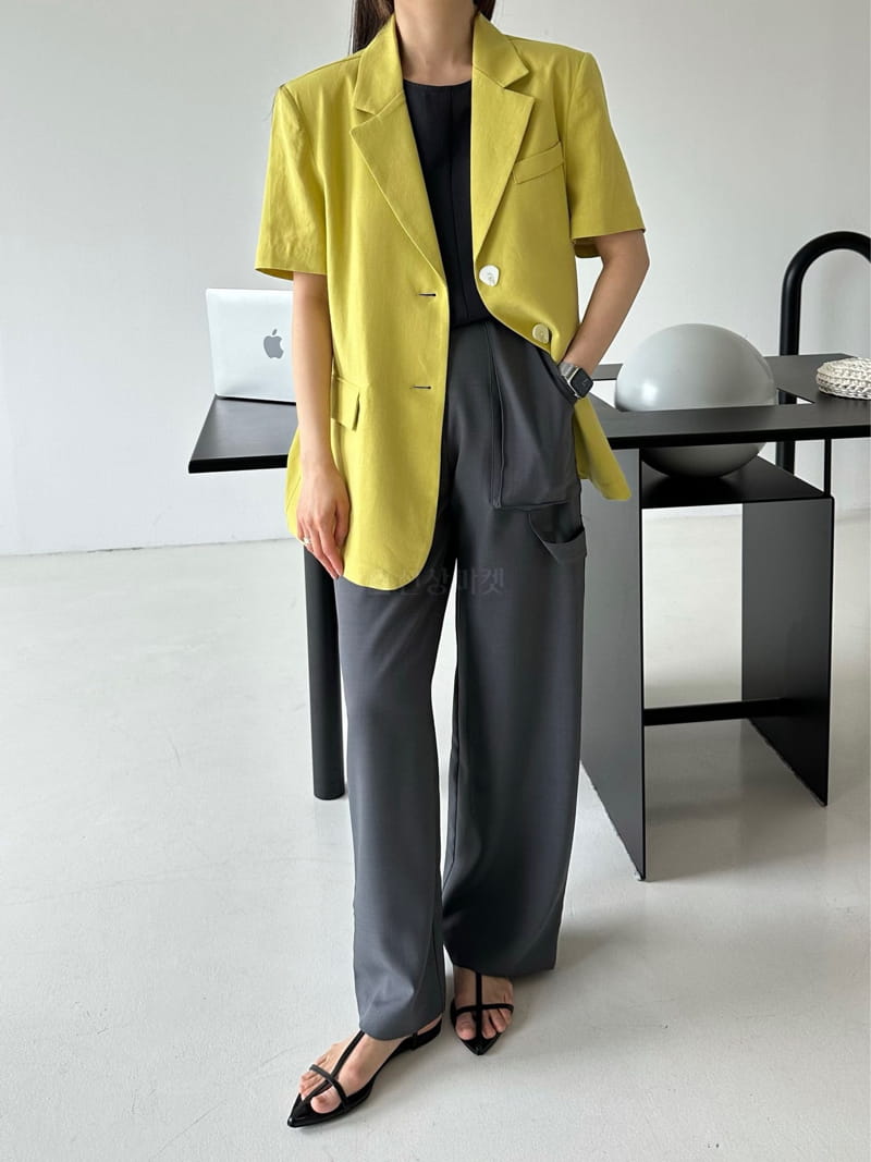 Duplo - Korean Women Fashion - #restrostyle - Modern Jacket - 2