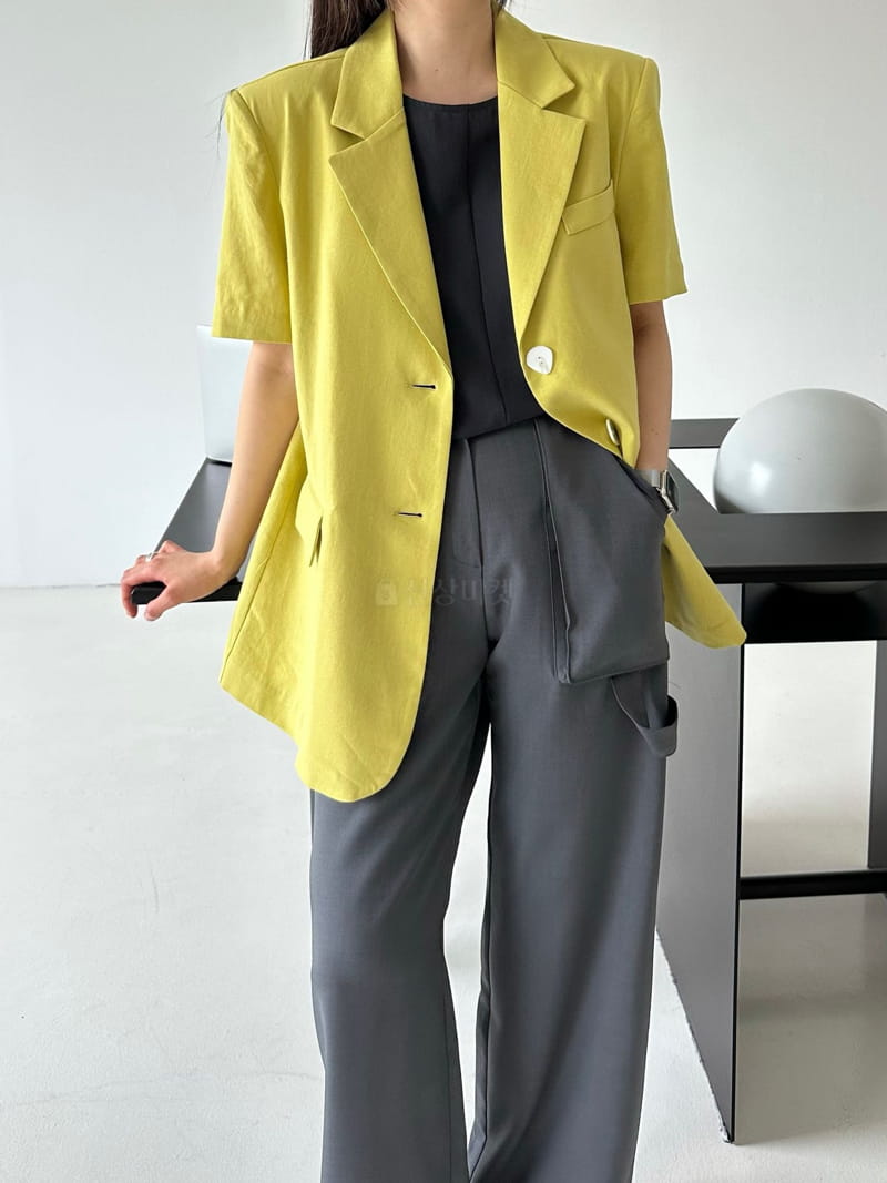 Duplo - Korean Women Fashion - #romanticstyle - Modern Jacket - 3