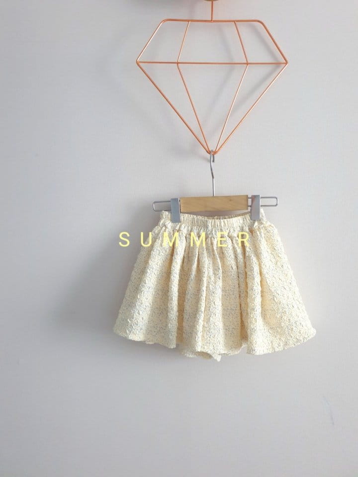 Eclair - Korean Children Fashion - #discoveringself - Summer Skirt Shorts - 2