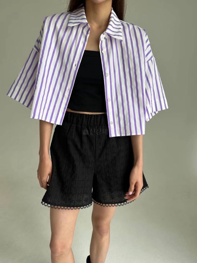Elfin - Korean Women Fashion - #womensfashion - Mandarine Shorts