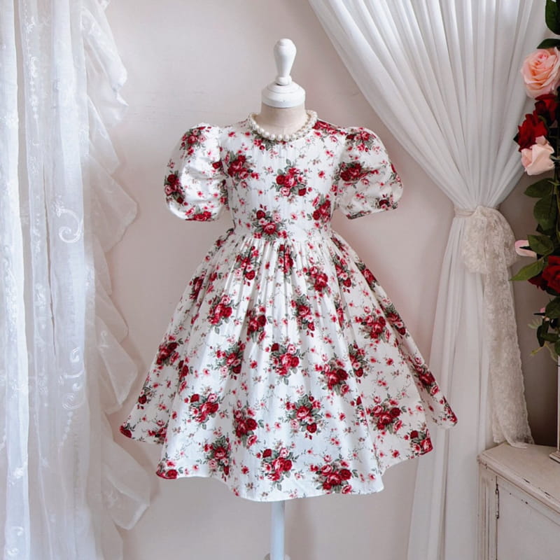Eugenie Candies - Korean Children Fashion - #designkidswear - Rose Garden One-piece with Mom - 3