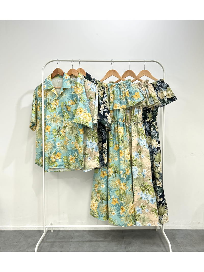 Exito - Korean Women Fashion - #womensfashion - Hawaiian Frill One-piece - 12