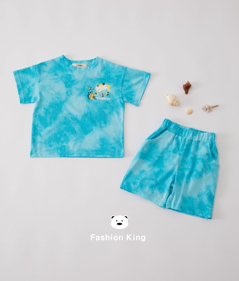 Fashion King - Korean Children Fashion - #childofig - Under The Sea Top Bottom Set - 5