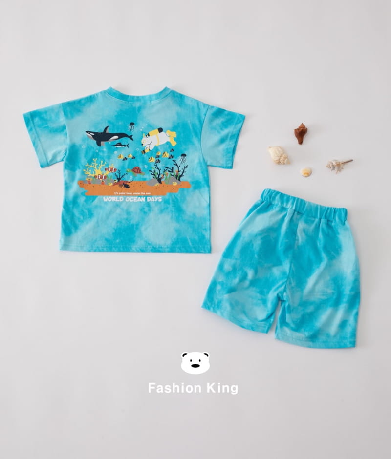 Fashion King - Korean Children Fashion - #childrensboutique - Under The Sea Top Bottom Set - 6