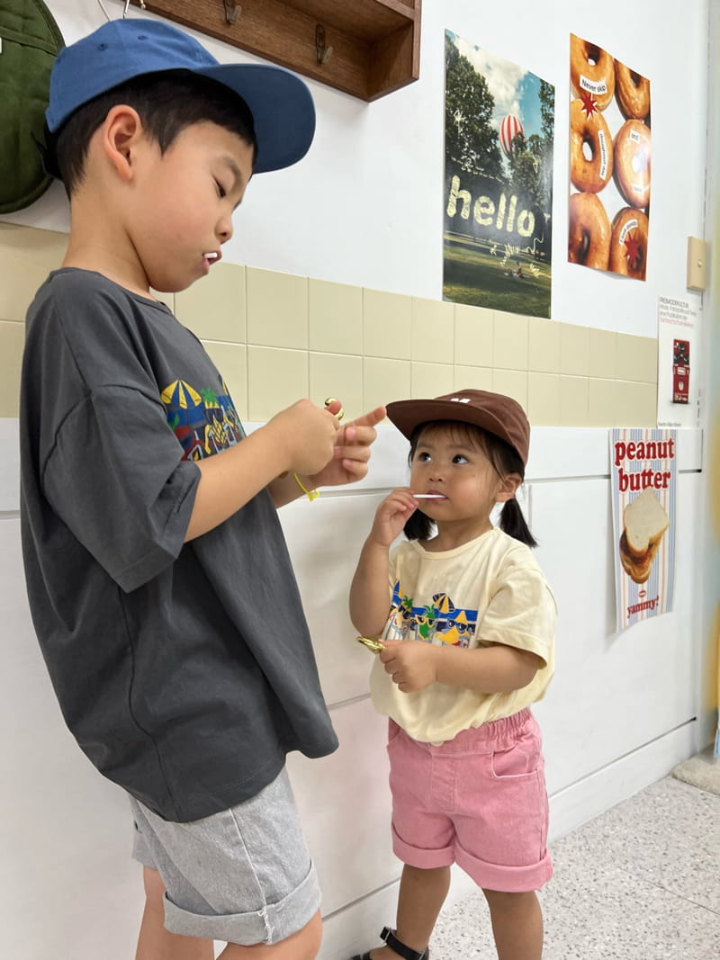 Fine-Studio - Korean Children Fashion - #toddlerclothing - Jamaica Tee - 2