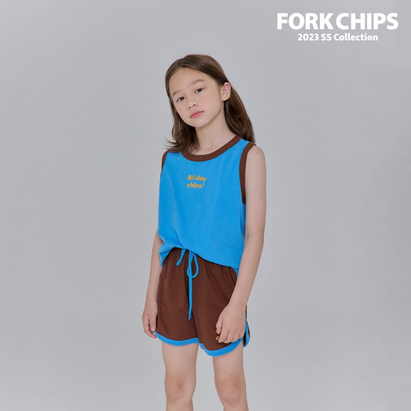 Fork Chips - Korean Children Fashion - #childofig - Mango Top Bottom Set - 9