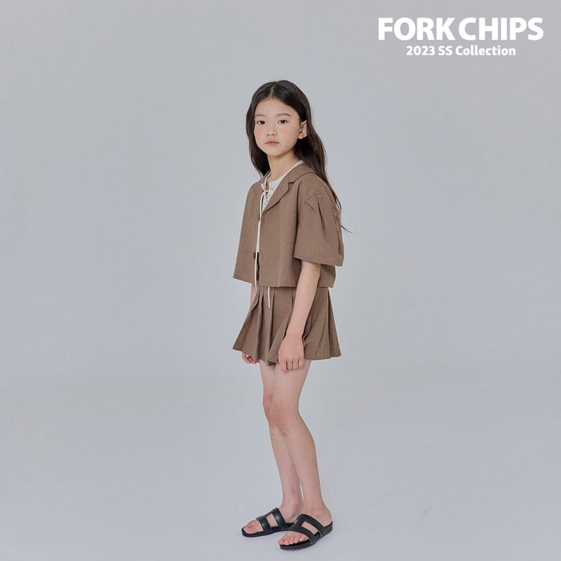 Fork Chips - Korean Children Fashion - #childofig - Berlin Crop Jacket - 8