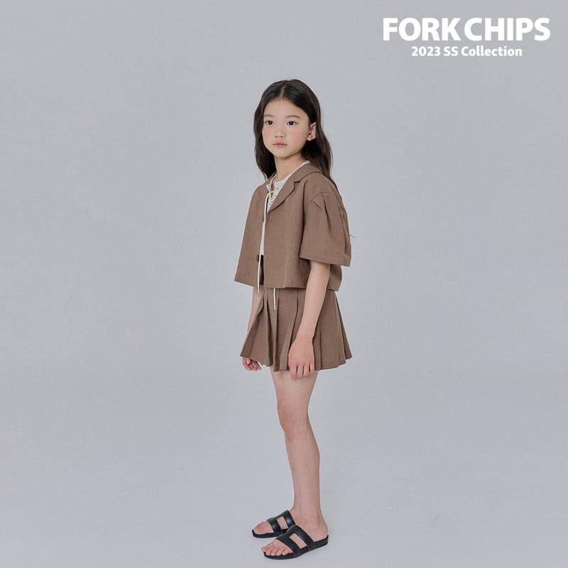 Fork Chips - Korean Children Fashion - #childofig - Berlin Crop Jacket - 9