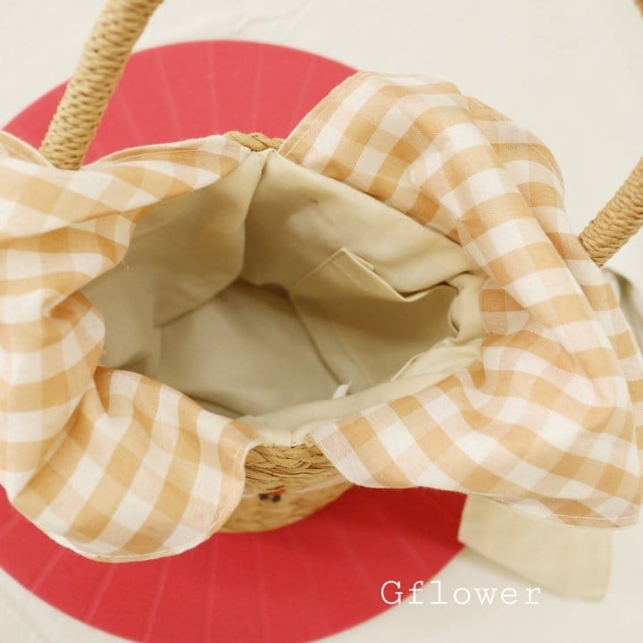 G Flower - Korean Children Fashion - #childrensboutique - Straw Rabbit Bag - 8