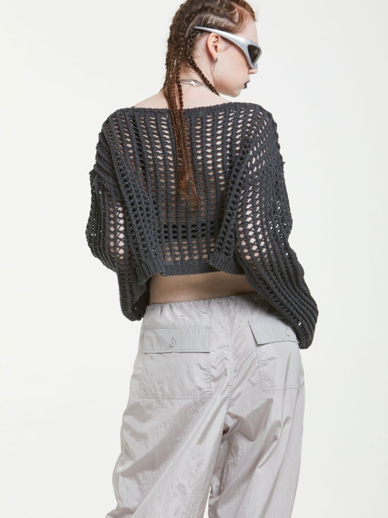 Gateless - Korean Women Fashion - #womensfashion - Bay Crop Knit Tee - 10