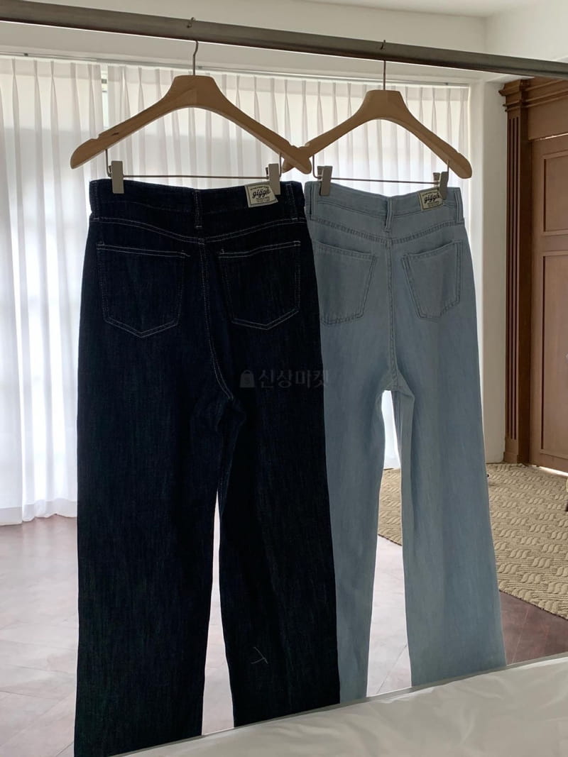 Giggle - Korean Women Fashion - #shopsmall - Slub Jeans - 10