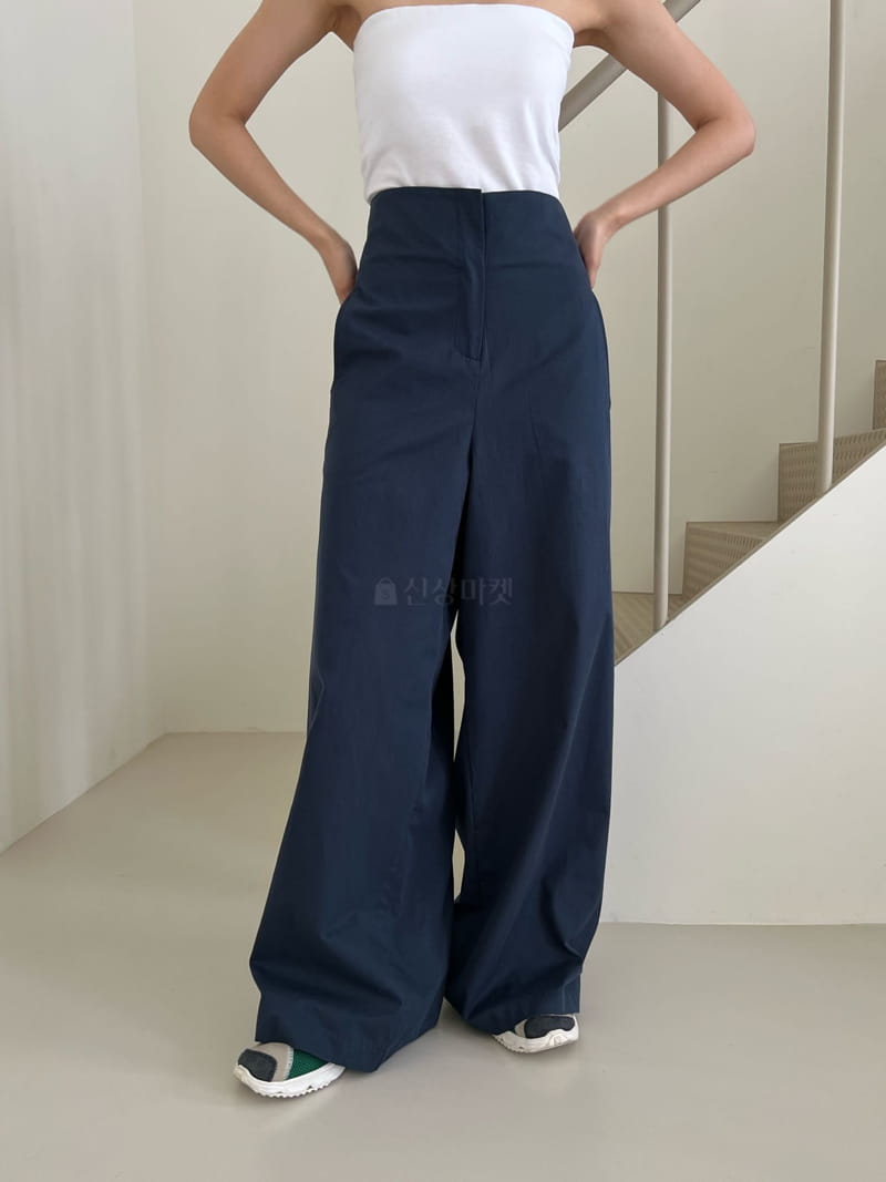 Greek - Korean Women Fashion - #momslook - Belt Wrap Pants - 6