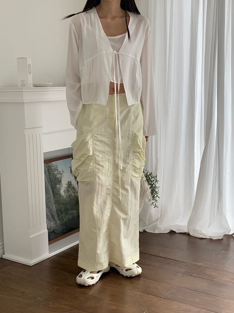 Greek - Korean Women Fashion - #momslook - Cowl Maxy Skirt - 12