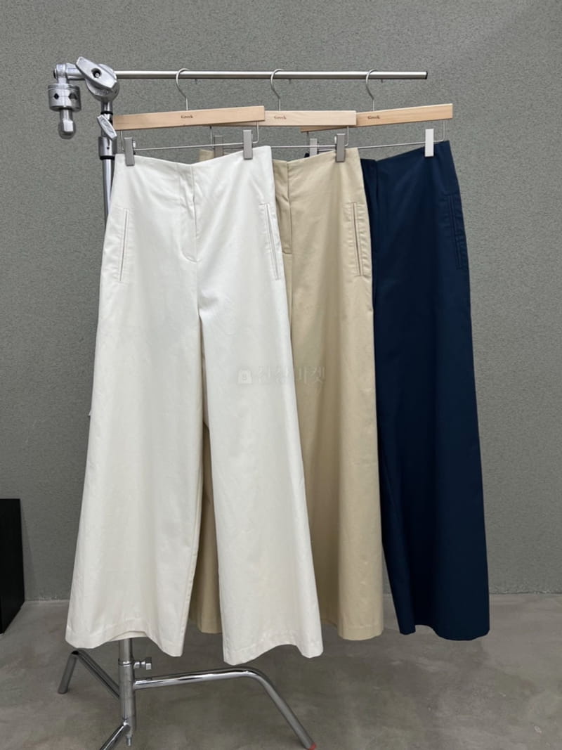 Greek - Korean Women Fashion - #womensfashion - Belt Wrap Pants - 11